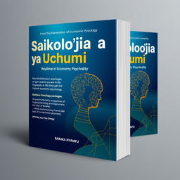 Design a book cover for the title 'Saikolojia ya Uchumi' written by Baraka Nyamafu