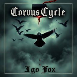 The cover of an online novel titled 'Corvus Cycle'