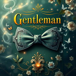 A captivating book cover for a fantasy novel titled 'Gentleman'