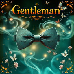 A captivating book cover for a fantasy novel titled 'Gentleman'