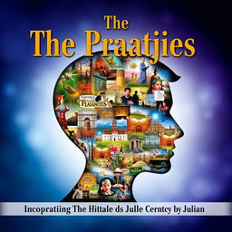 A captivating book cover for 'The Praatjies - Incorporating The Chronicles of Naniboy by Julian'