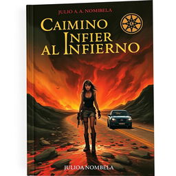 Book cover titled 'Camino al Infierno' by Julio A