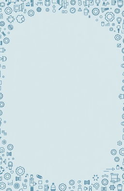 An inner background design for a career plan book specifically tailored for engineering project managers