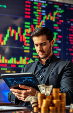 A visually striking image representing the concept of Forex smart money