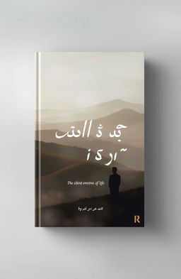 An artistic representation of the book cover for "گونگے کے گیت" by علی اسد سپرا