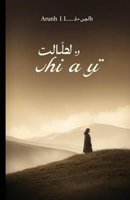 An artistic representation of the book cover for "گونگے کے گیت" by علی اسد سپرا
