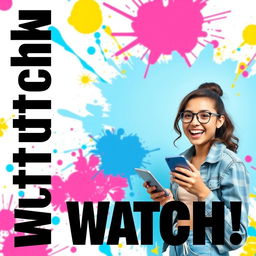 A vibrant and eye-catching YouTube thumbnail featuring a dynamic layout with bold text