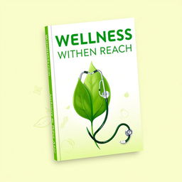 A vibrant and eye-catching e-book cover design for a health guide