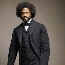 Give me only the back oFredrick Douglass 