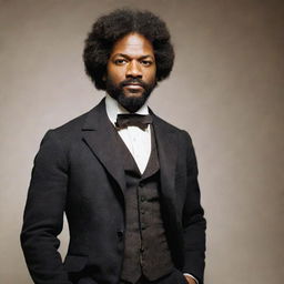 Give me only the back oFredrick Douglass 