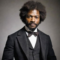 Give me only the back oFredrick Douglass 