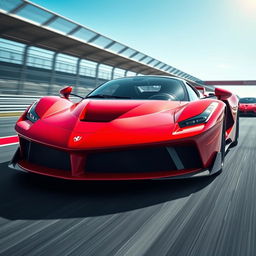 A stunning hybrid supercar design that merges the Ferrari F50 and LaFerrari with the front styling of the McLaren 750S