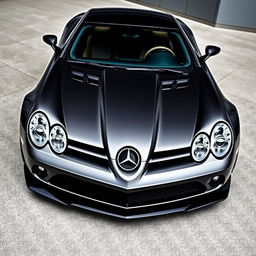 An upgraded version of the Mercedes-Benz SLR, inspired by the latest S-Class 500 model