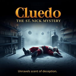 A cinematic poster for a film titled 'Cluedo: The St