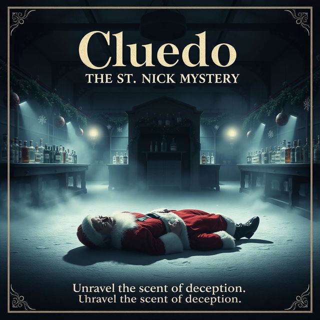 A cinematic poster for a film titled 'Cluedo: The St