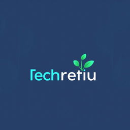 A modern and minimalistic brand logo featuring a sleek typography design that spells out the brand name clearly