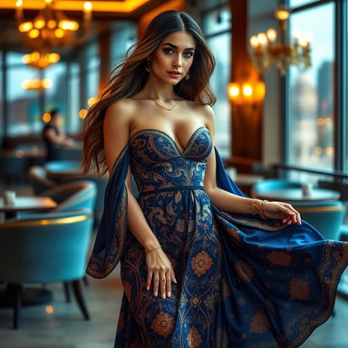Elegant Persian Women in Modern Fashion: A Fusion of Tradition and Style
