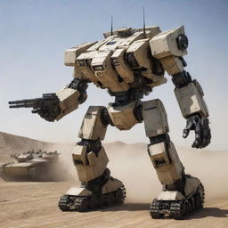 A series of formidable tanks that transform into colossal mechas, combining heavy-duty, armored warfare with agile, humanoid robotics. Their transformation sequences are a spectacle of whirring gears, interlocking plates, and hydraulically-driven limbs forming humanoid shapes