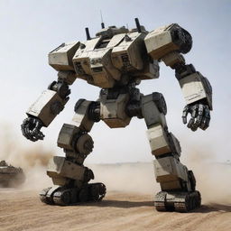 A series of formidable tanks that transform into colossal mechas, combining heavy-duty, armored warfare with agile, humanoid robotics. Their transformation sequences are a spectacle of whirring gears, interlocking plates, and hydraulically-driven limbs forming humanoid shapes