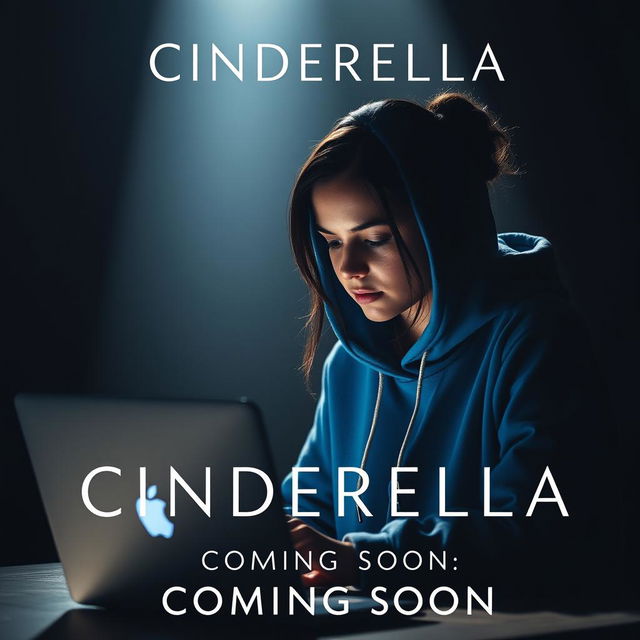 A cinematic poster for the movie titled 'IT Cinderella' with the subtitle 'Cinderella in Modern World'