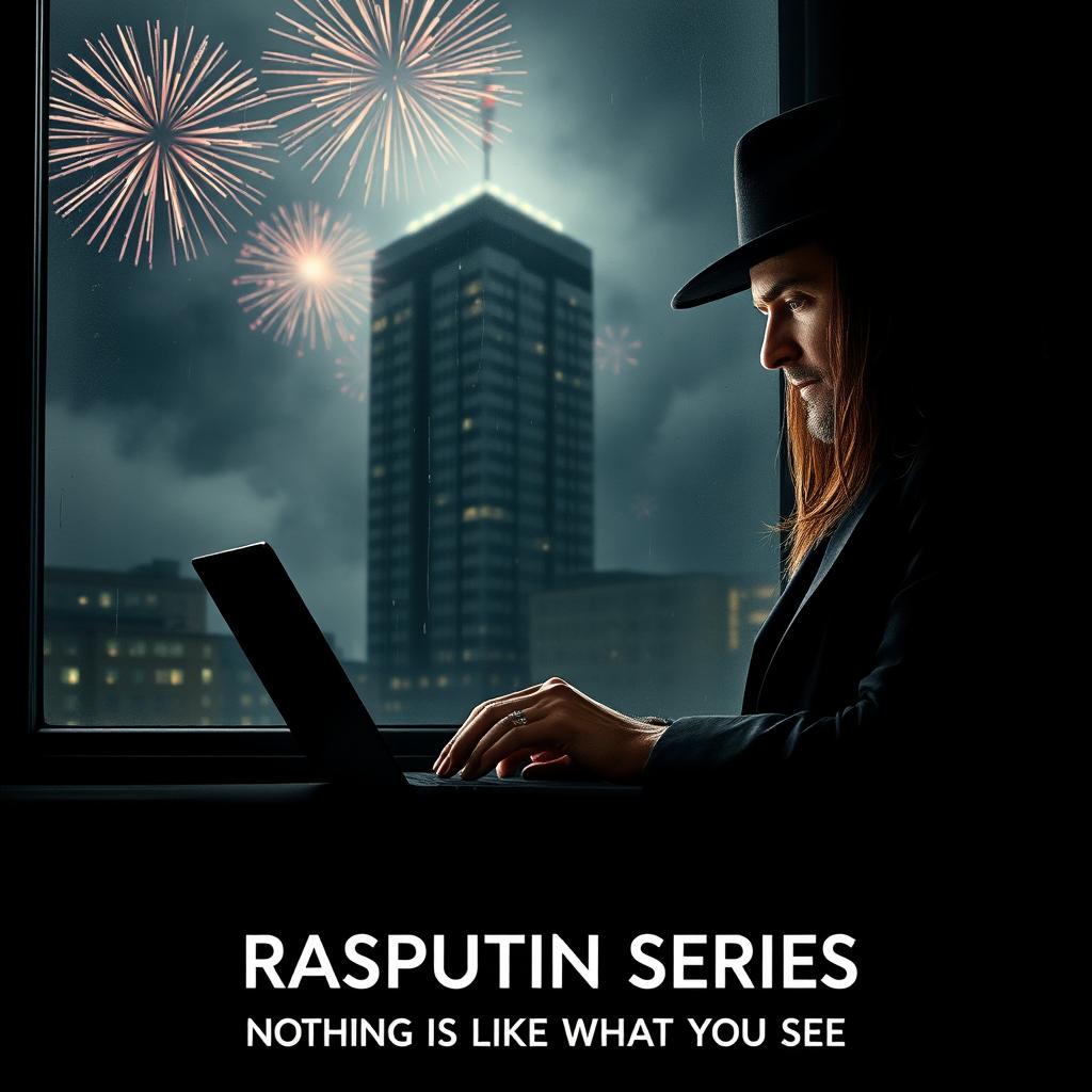 A cinematic movie poster for the 'Rasputin Series' with the subtitle 'Nothing Is Like What You See'