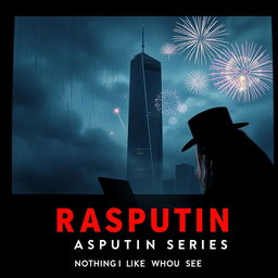 A dramatic cinematic movie poster for the 'Rasputin Series' with the subtitle 'Nothing Is Like What You See'