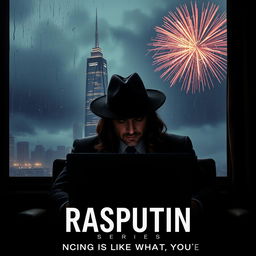 A dramatic cinematic movie poster for the 'Rasputin Series' with the subtitle 'Nothing Is Like What You See'