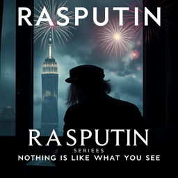 A dramatic cinematic movie poster for the 'Rasputin Series' with the subtitle 'Nothing Is Like What You See'
