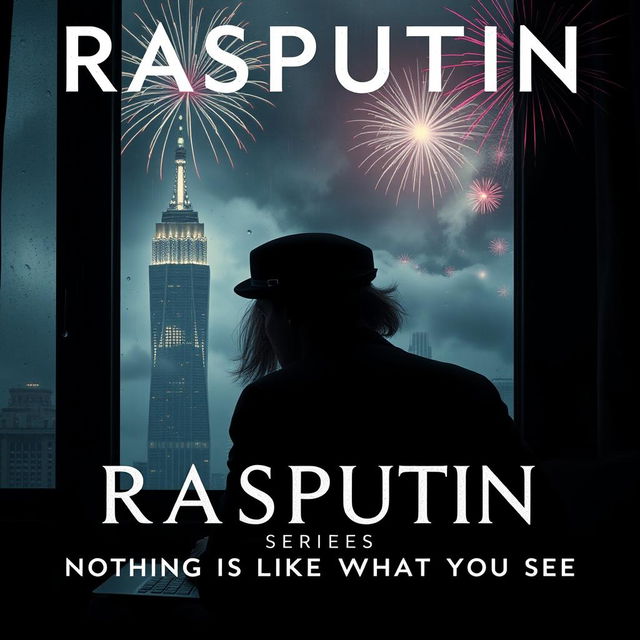 A dramatic cinematic movie poster for the 'Rasputin Series' with the subtitle 'Nothing Is Like What You See'