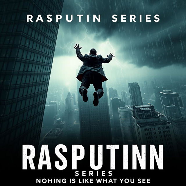 A cinematic movie poster for the 'Rasputin Series' with the subtitle 'Nothing Is Like What You See'