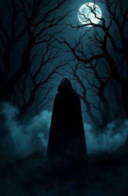 A mysterious scene inspired by 'A Deal with Darkness' by Chamika Dismini