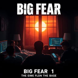 A gripping cinematic poster for the movie title "Big Fear 1" with the subtitle "This Time From The Base"
