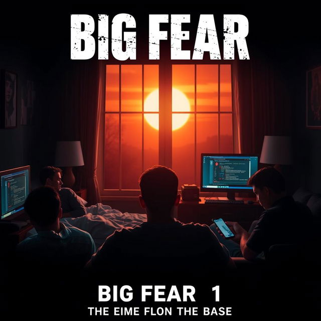 A gripping cinematic poster for the movie title "Big Fear 1" with the subtitle "This Time From The Base"