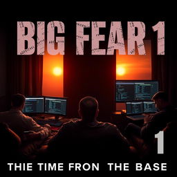 A gripping cinematic poster for the movie title "Big Fear 1" with the subtitle "This Time From The Base"