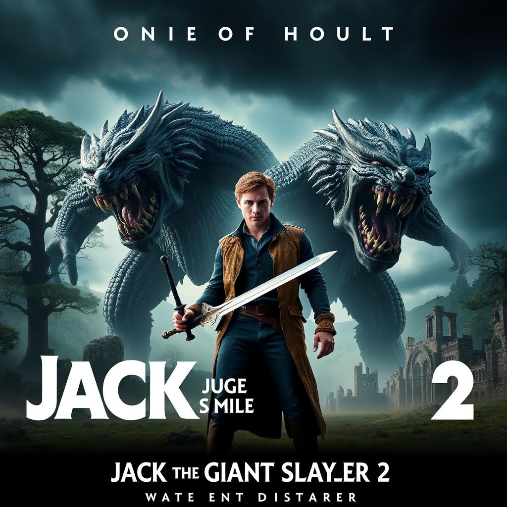 Official teaser poster for 'Jack the Giant Slayer 2' featuring Nicholas Hoult