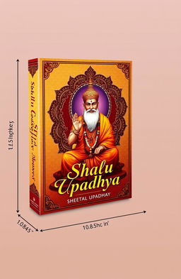 An elegant and visually striking book cover design for a book titled 'Shalu Upadhyay', authored by 'Sheetal Upadhyay'