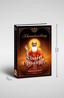 An elegant and visually striking book cover design for a book titled 'Shalu Upadhyay', authored by 'Sheetal Upadhyay'
