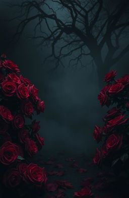 A dark and mysterious setting filled with an aura of intrigue and enchantment