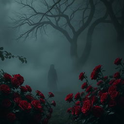 A dark and mysterious setting filled with an aura of intrigue and enchantment