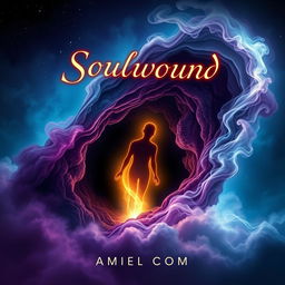 A captivating digital book cover inspired by the name 'Soulwound'