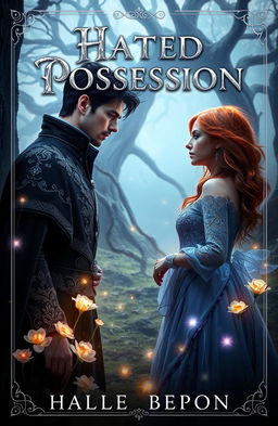 A fantasy romance novel cover for 'Hated Possession'