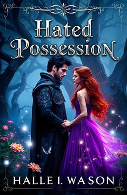 A fantasy romance novel cover for 'Hated Possession'