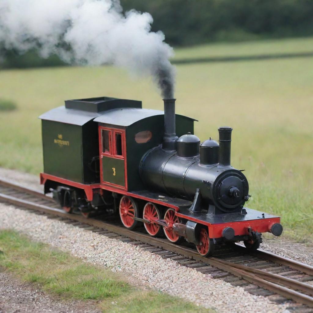 Smallest steam train