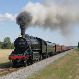 Longest steam train