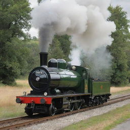 Shortest steam train