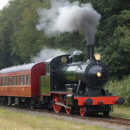 Shortest steam train