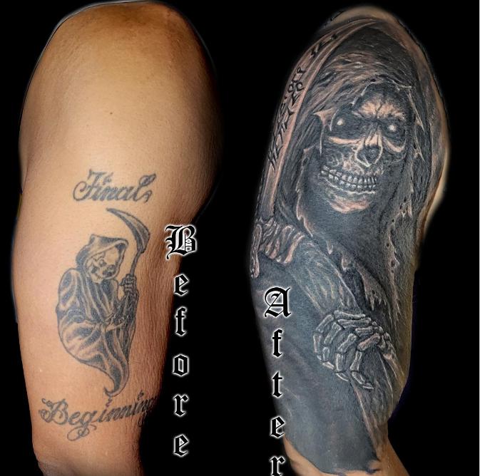 Is it time to give your ink a makeover? Take this quiz to discover which tattoo cover-up style suits you best!