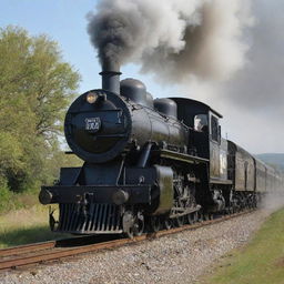 Toughest steam train