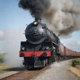 Toughest steam train