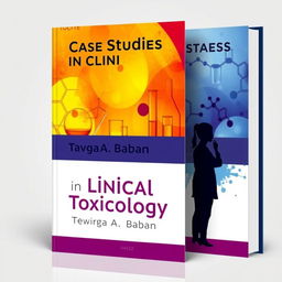 A compelling book cover design for 'Case Studies in Clinical Toxicology' by Tavga A